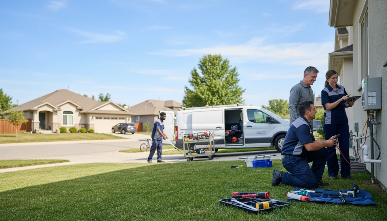 Tankless water heater service in Keene, KY